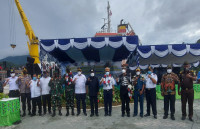 Selamat Datang Tol Laut Di Pelabuhan Depapre Kabupaten Jayapura